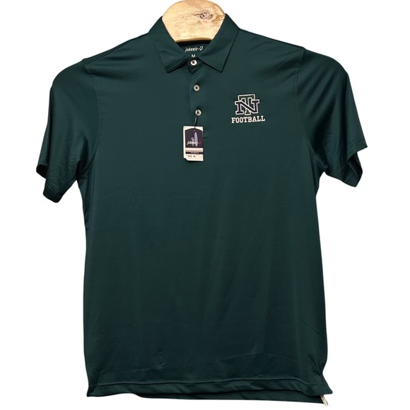 johnnie-O Other - NEW Johnnie-O Golf Polo Shirt TN Football Logo Moisture Wicking‎ Green M